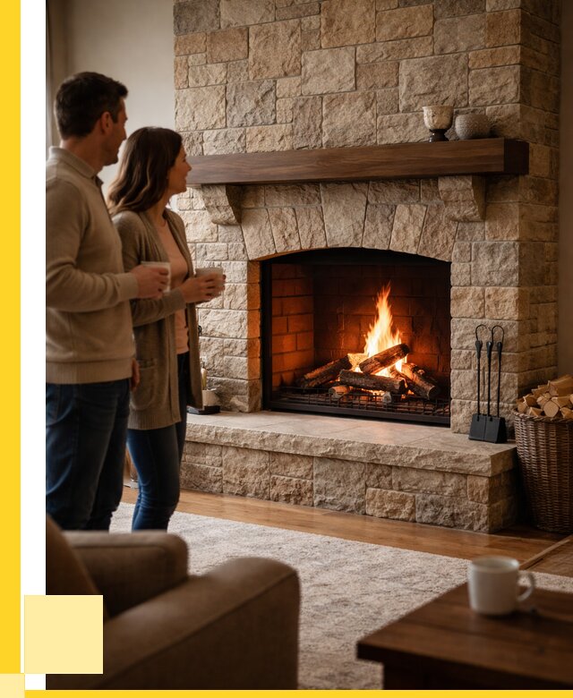 Каменные камины на заказ в Нягани от 183348 р. | ЭриданНга