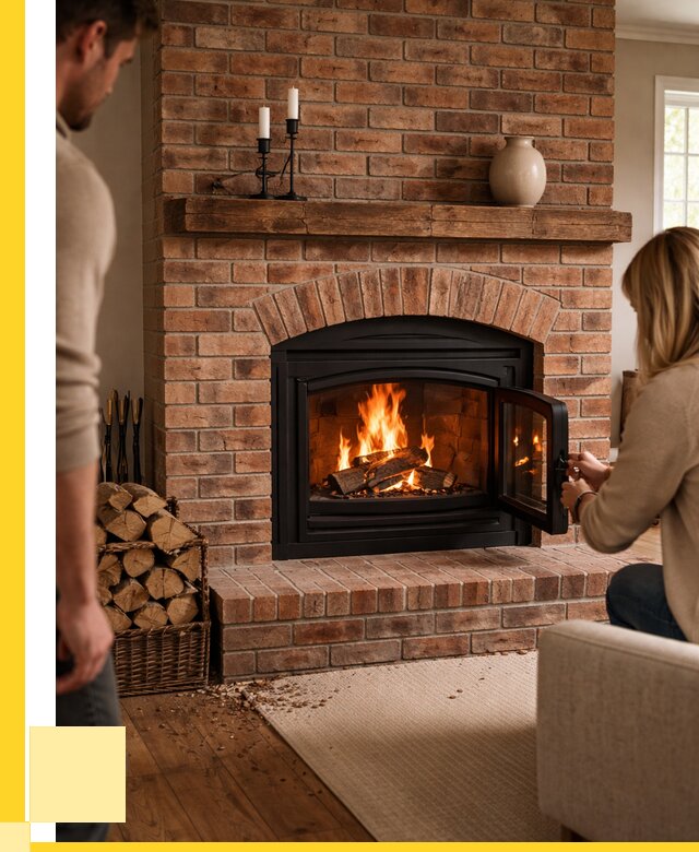 Кирпичные камины под ключ в Нягани от 152790 р. | ЭриданНга