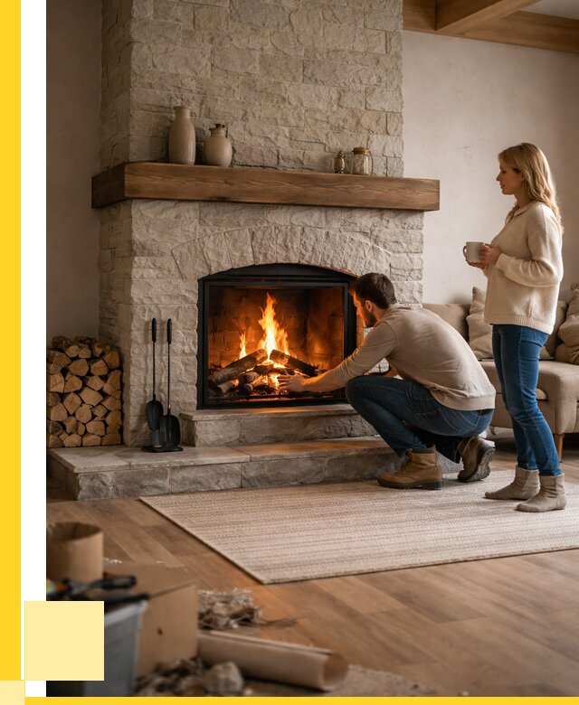 Камины для загородного дома в Нягани от 356510 р., ЭриданНга