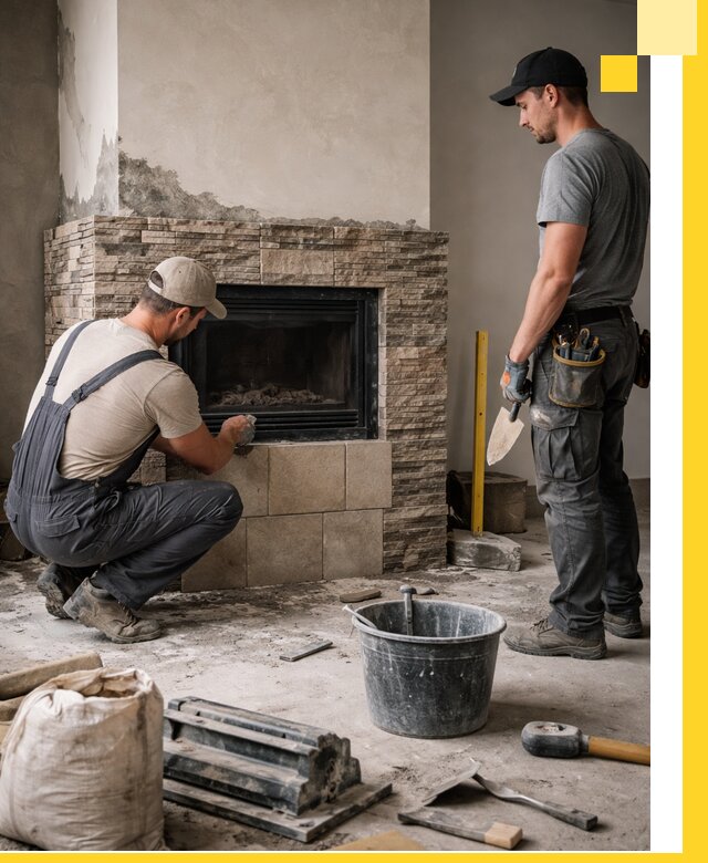 Камины под ключ в Нягани: проект, изготовление и монтаж