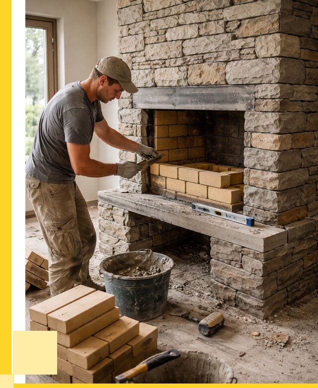 Кладка каминов и камина в Нягани от 25465 р. ЭриданНга