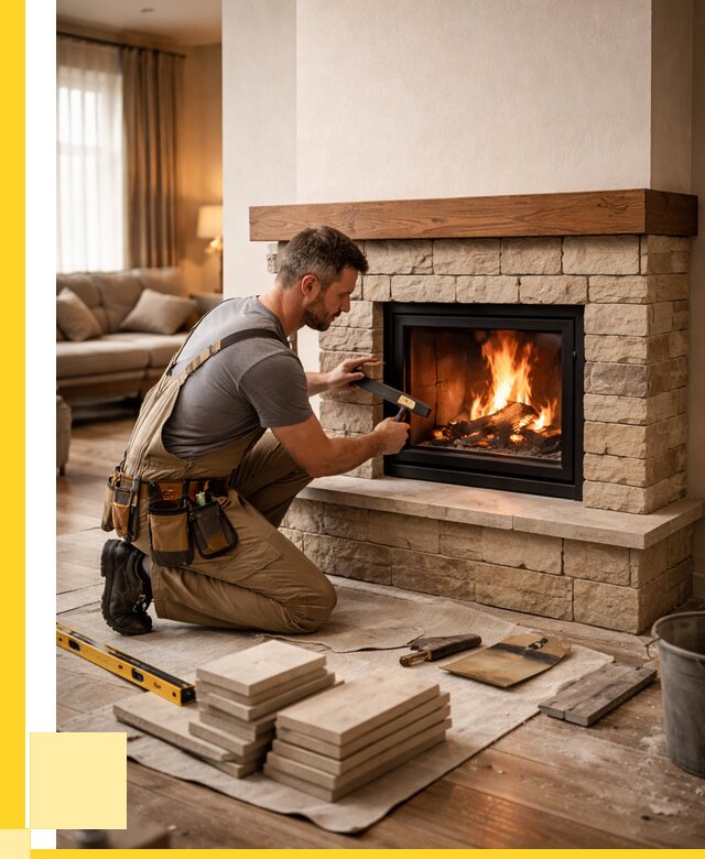 Строительство каминов в Нягани от 152790 р., ЭриданНга - под ключ