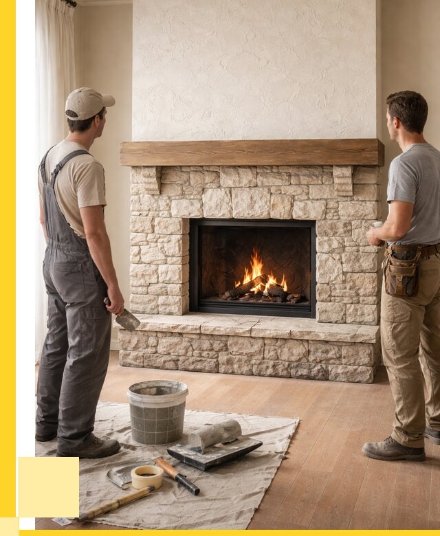 Отделка каминов в Нягани от 6621 р. под ключ | ЭриданНга