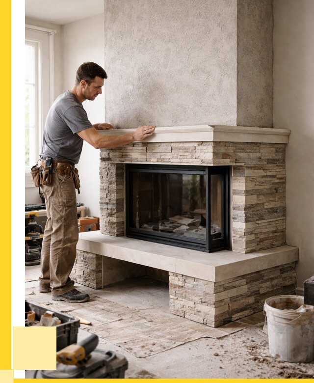 Изготовление каминов под ключ в Нягани от 152790 р. | ЭриданНга