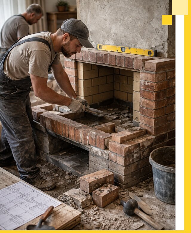 Изготовление и установка каминопечей под ключ в Нягани