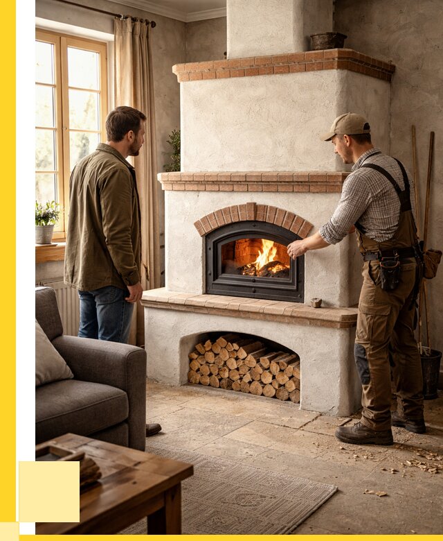 Печи камины в Нягани: кирпичные, изразцовые от 61116 р. | ЭриданНга