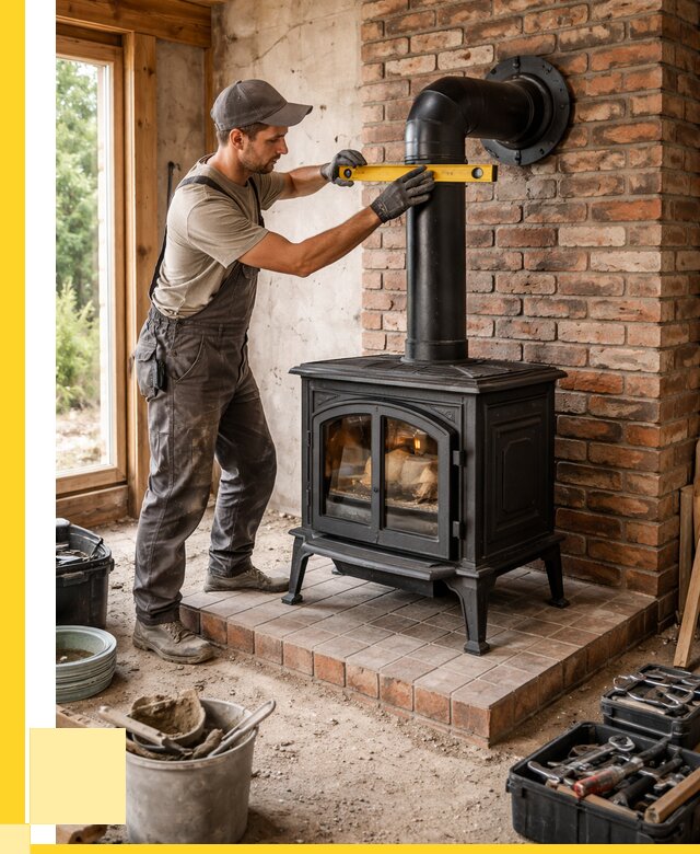 Монтаж печей установка банной печи в Нягани от 15279 р. | ЭриданНга