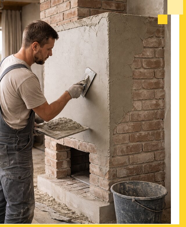 Отделка печей и облицовка каминов в Нягани под ключ