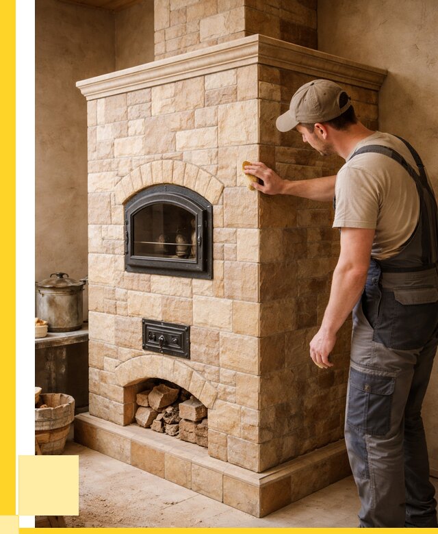 Облицовка печей в Нягани от 4584 р. под ключ | ЭриданНга