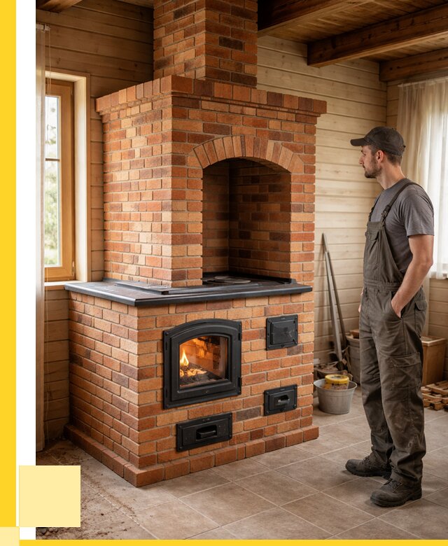 Кирпичные печи в Нягани: купить от 152790 р. | ЭриданНга