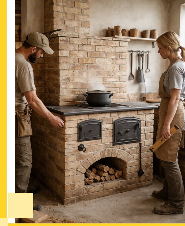 Варочно отопительные печи в Нягани от 91674 р. | ЭриданНга