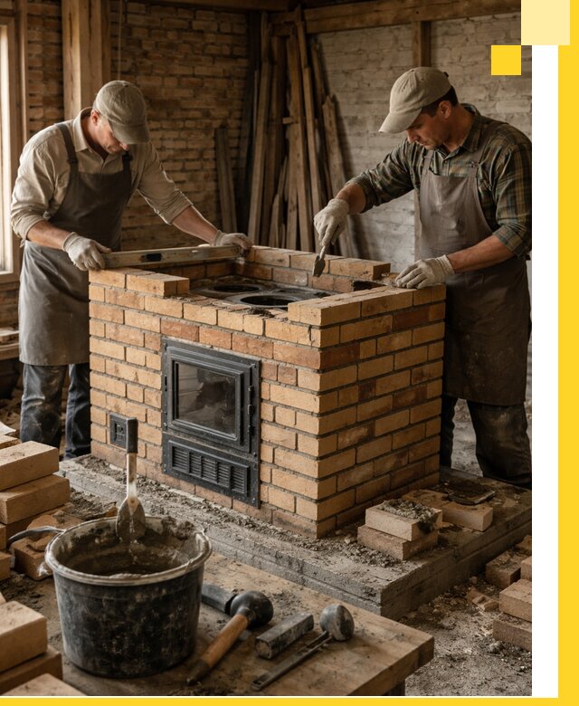 Изготовление и установка варочных печей под ключ в Нягани