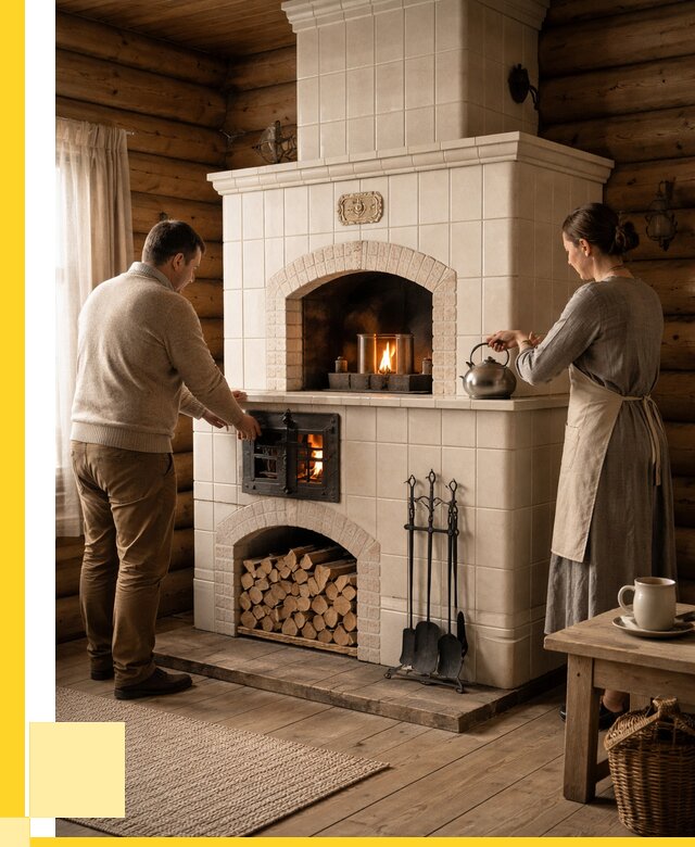 Русские печи в Нягани: установка от 152790 р. ЭриданНга