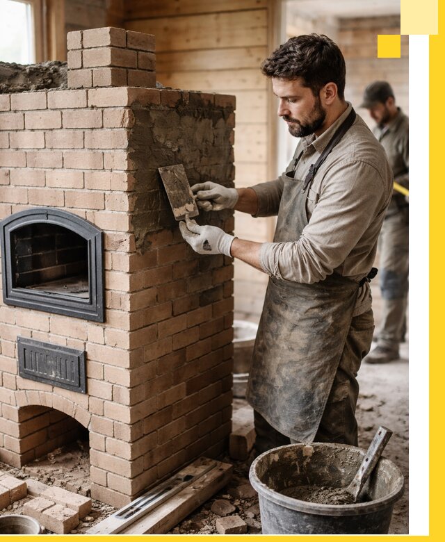 Изготовление и установка печей-шведок под ключ в Нягани