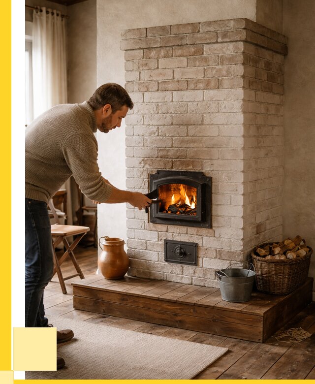 Печь голландка из кирпича в Нягани от 86581 р. | ЭриданНга