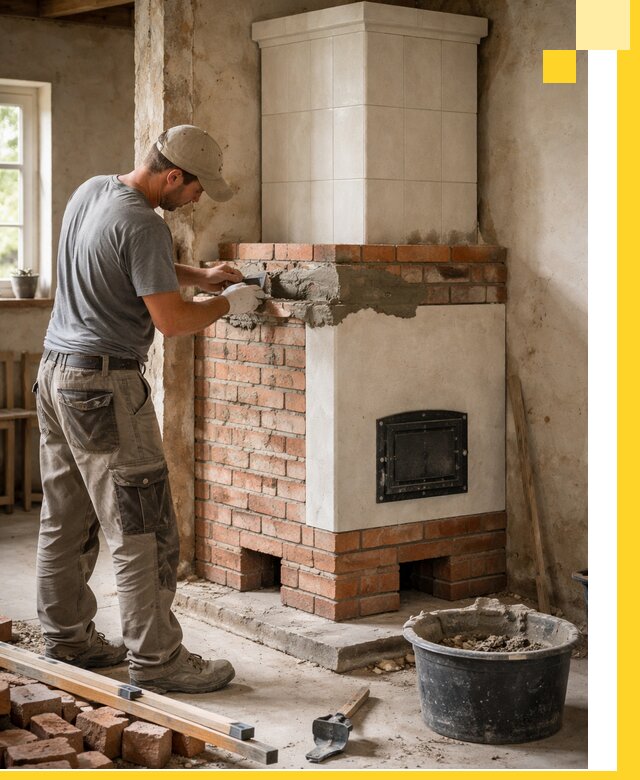 Изготовление и установка печей-голландок под ключ в Нягани