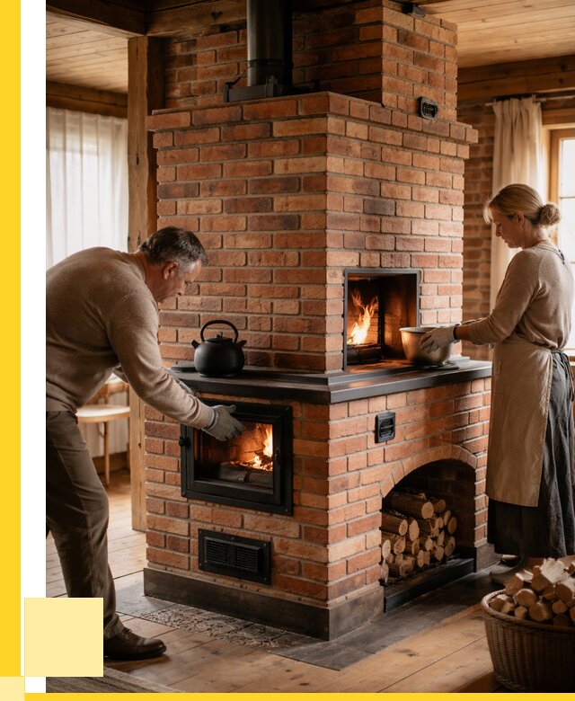 Печи для загородного дома под ключ в Нягани от 81488 р. | ЭриданНга