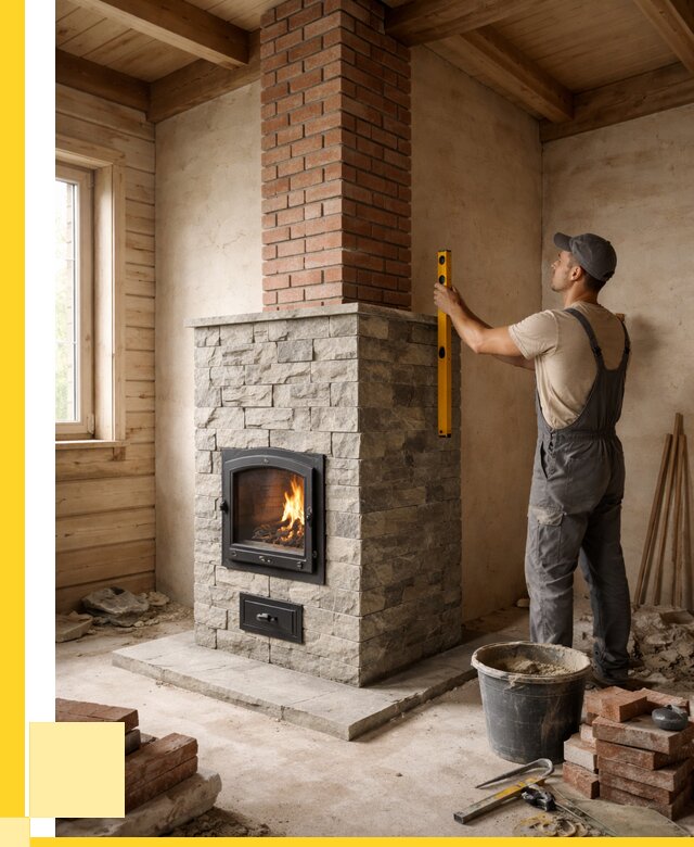 Печи и дымоходы под ключ в Нягани от 45837 р., ЭриданНга