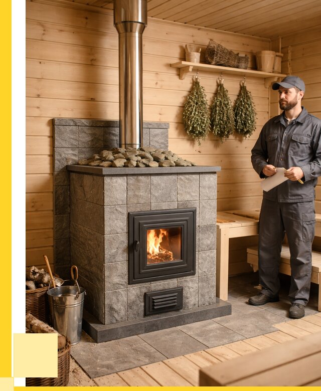 Печи для бани под ключ в Нягани от 122232 р. | ЭриданНга