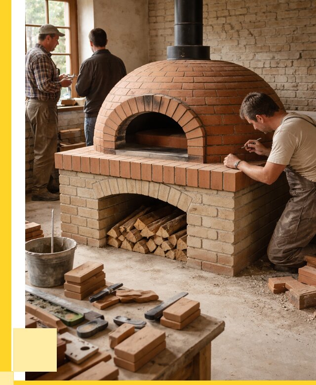 Помпейская печь дровяная для пиццы в Нягани | ЭриданНга от 203720 р.