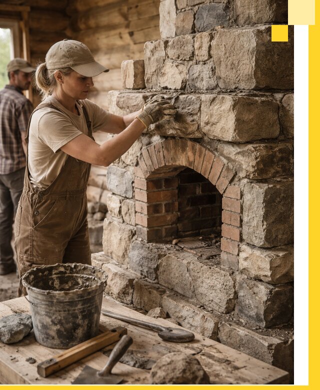 Каменные печи на заказ и монтаж в Нягани, долговечные решения