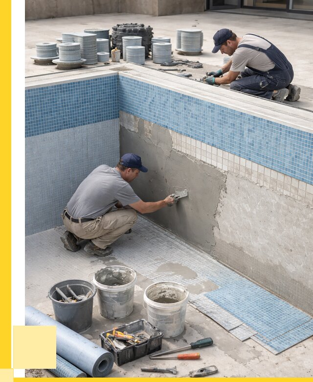 Ремонт и обслуживание бассейнов в Нягани от 25465 р. | ЭриданНга