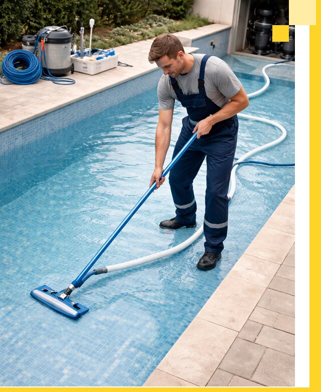 Профессиональная чистка бассейнов и фильтров в Нягани под ключ