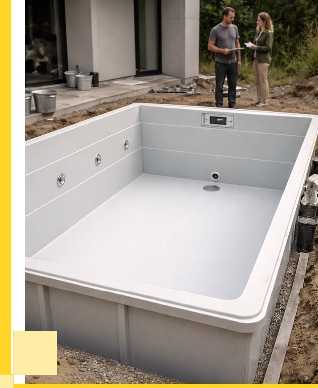 Полипропиленовые бассейны в Нягани от 254650 р. | ЭриданНга