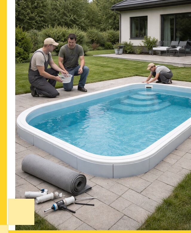 Пластиковый бассейн купить в Нягани от 254650 р., ЭриданНга