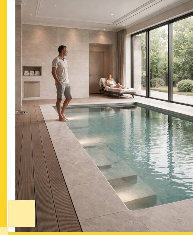 Бассейны в коттедже под ключ в Нягани от 1222320 р. | ЭриданНга