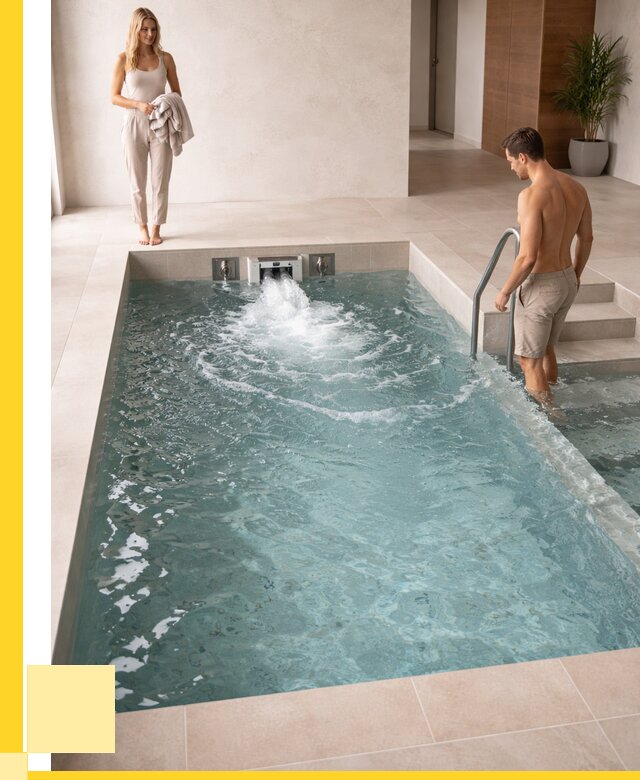 Бассейн с противотоком в Нягани от 254650 р. | ЭриданНга