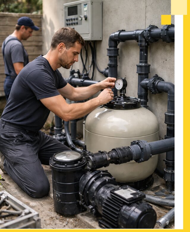 Поставка и монтаж фильтровального оборудования для бассейнов в Нягани