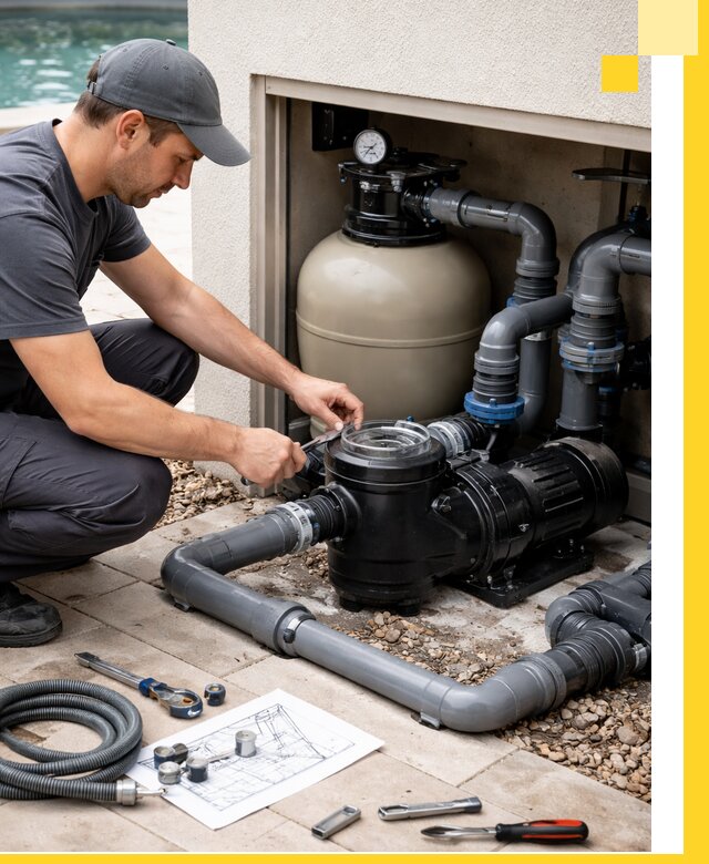 Поставка, монтаж и сервис насосов для бассейнов в Нягани