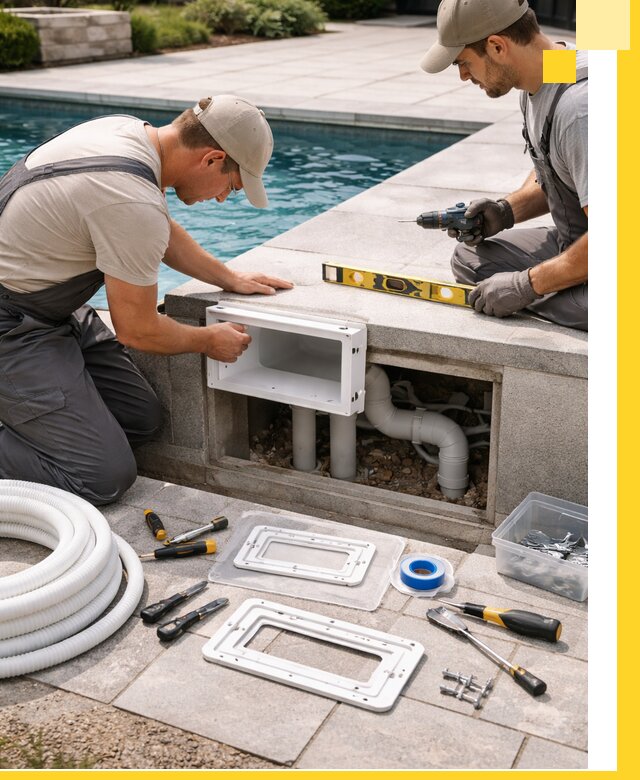 Поставка и установка скиммеров для бассейнов в Нягани