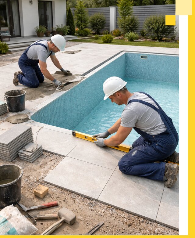 Строительство и монтаж плавательных бассейнов под ключ в Нягани