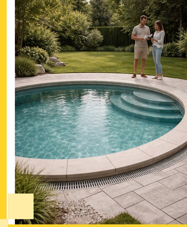 Круглые каркасные бассейны купить в Нягани от 254650 р. | ЭриданНга