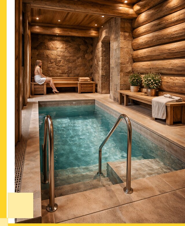 Аренда бани с бассейном в Нягани от 1527900 р. | ЭриданНга