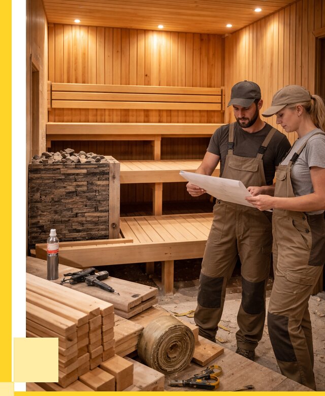 Строительство саун в Нягани под ключ от 254650 р., ЭриданНга