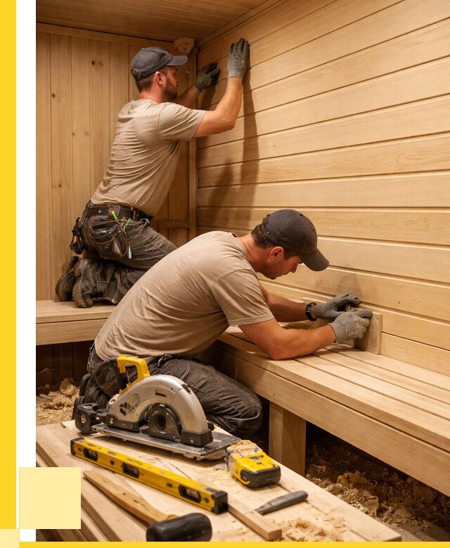 Обшивка саун вагонкой в Нягани от 2547 р. | ЭриданНга