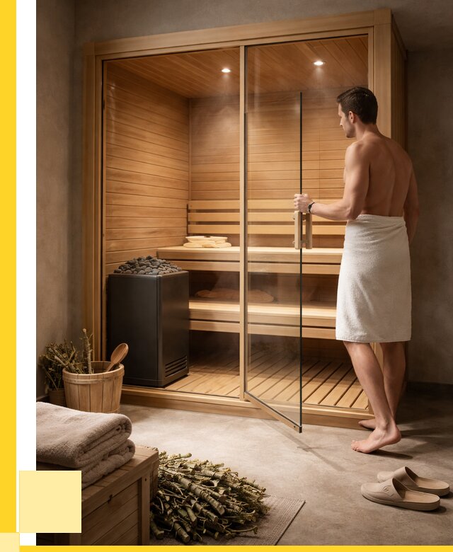 Купить мини сауны для дома в Нягани от 71302 р. ЭриданНга