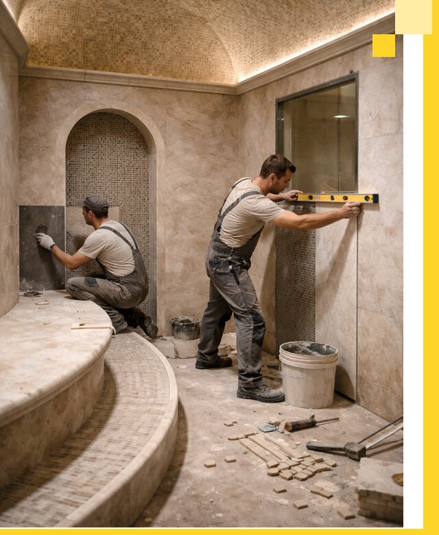 Проектирование и строительство саун с хамамом под ключ в Нягани