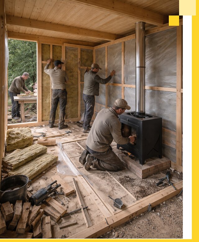 Профессиональный монтаж бань под ключ в Нягани для дома