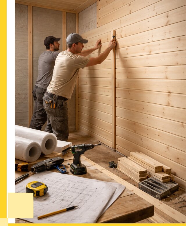 Обшивка бани вагонкой в Нягани от 1222 р., ЭриданНга