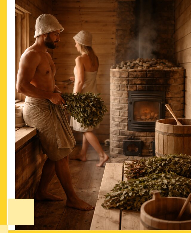 Русские бани в Нягани: проекты и дизайн от 356510 р. | ЭриданНга