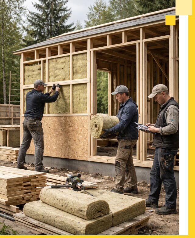 Проектирование и строительство каркасных бань в Нягани под ключ