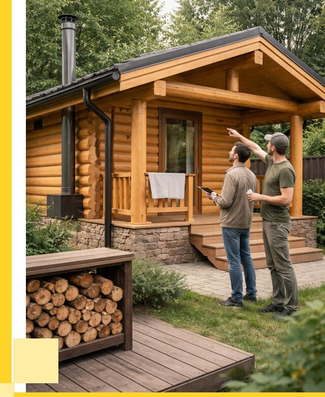 Бани для дачи под ключ в Нягани от 254650 р. | ЭриданНга