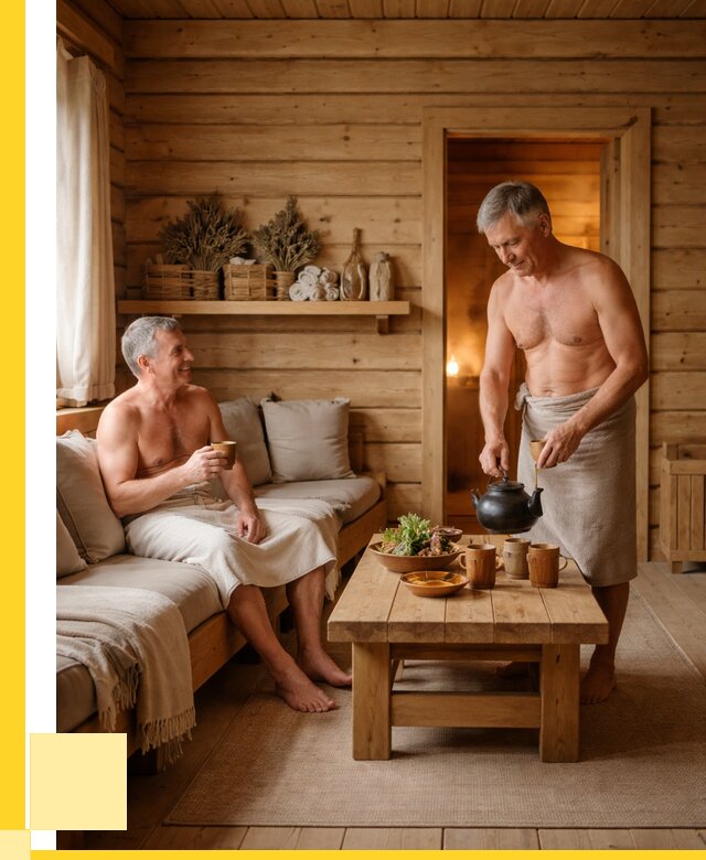 Бани с комнатой отдыха под ключ в Нягани от 458370 р. | ЭриданНга