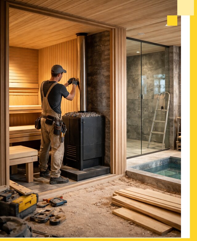 Полное строительство банных комплексов под ключ в Нягани