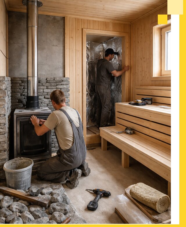 Строительство и изготовление бань под ключ в Нягани