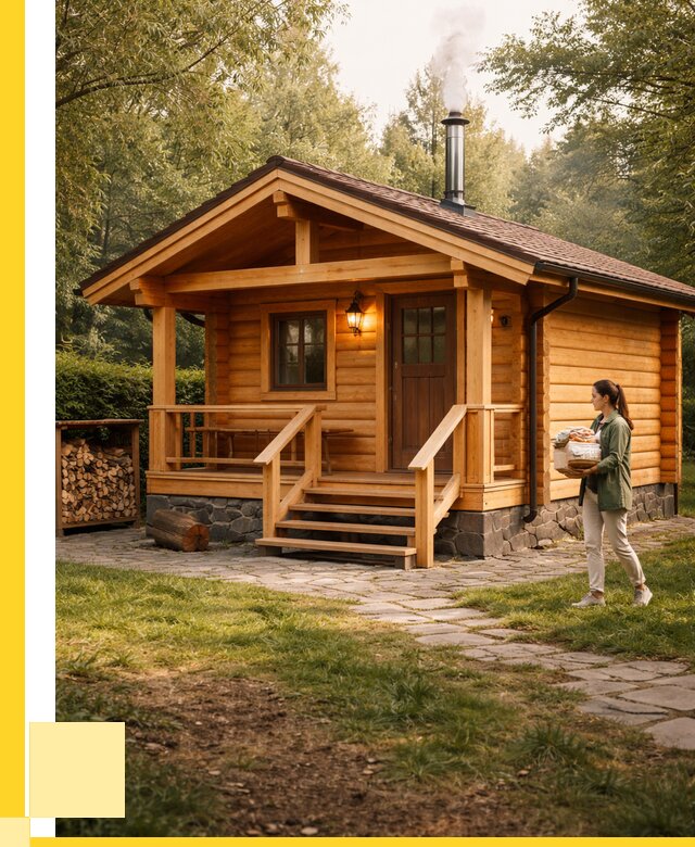 Купить баню под ключ в Нягани от 662090 р. | ЭриданНга